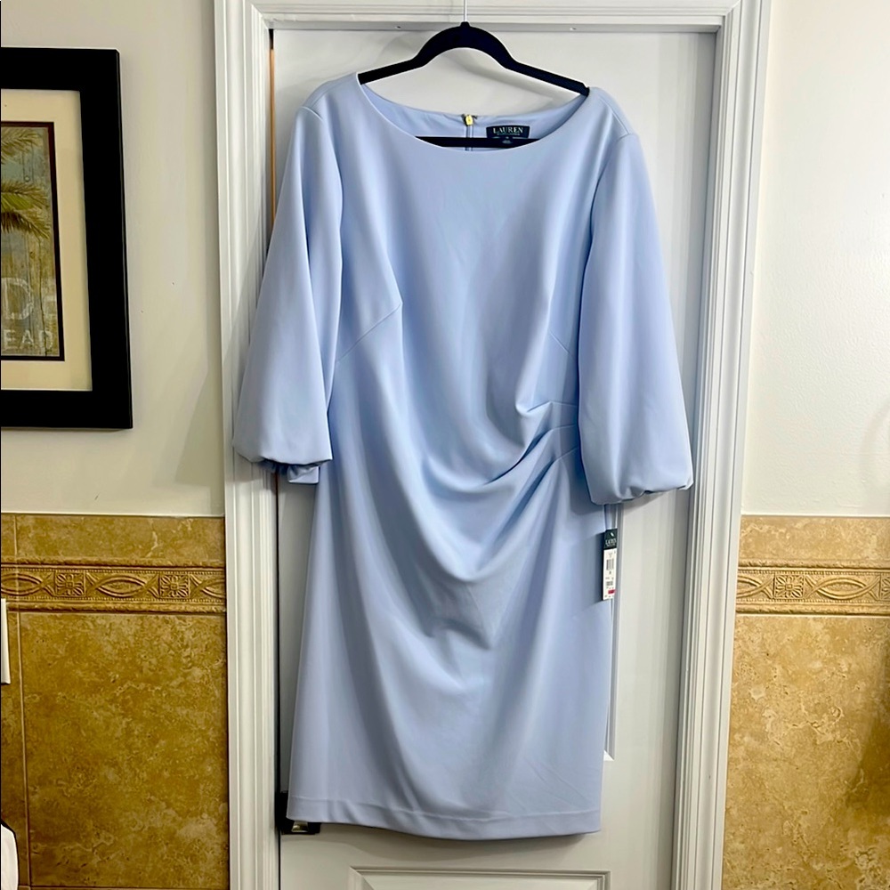 Powder Blue Lauren Dress